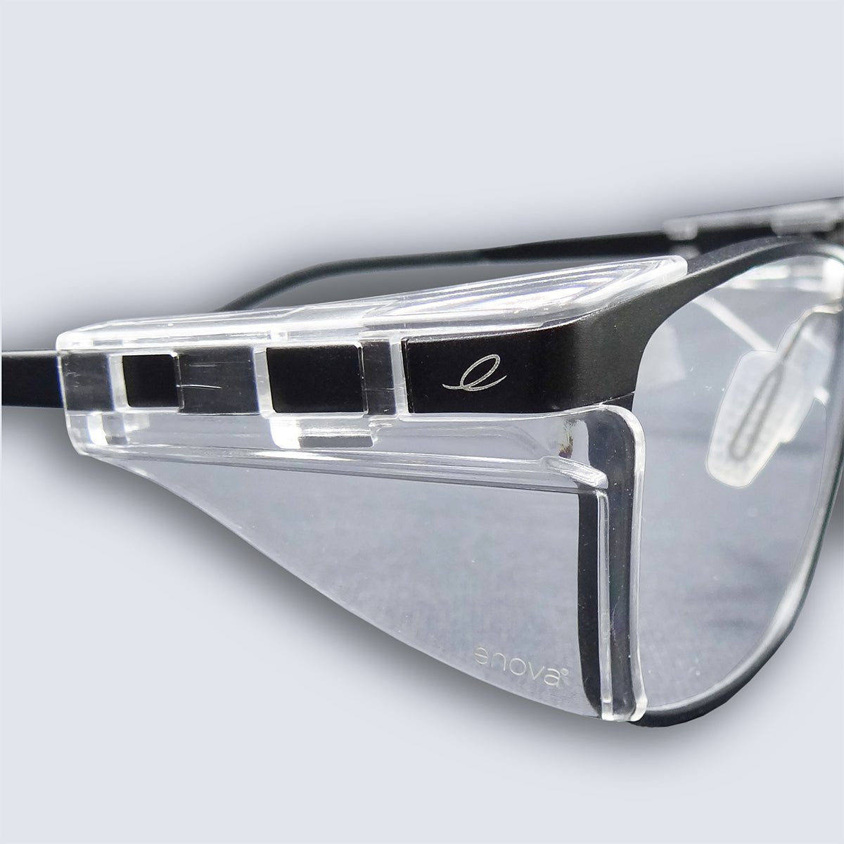 2 Or 4 Pairs Eyeglass Side Shields - Flexible TPU Shields For Small To Medium Glasses, Wind & Dust Protection
